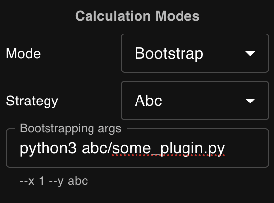 Bootstrapping Plugin Example